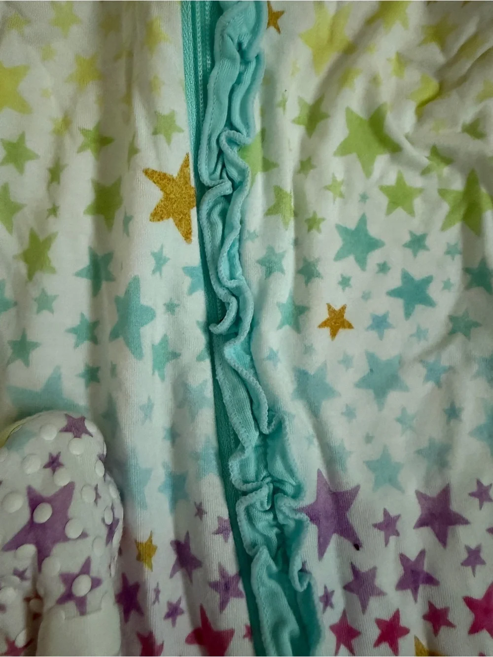 Macaron and Me bamboo footies 6-9M bundle